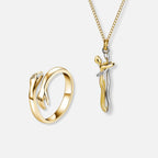 Hug Ring &amp; Hug Necklace