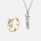 Hug Ring &amp; Hug Necklace