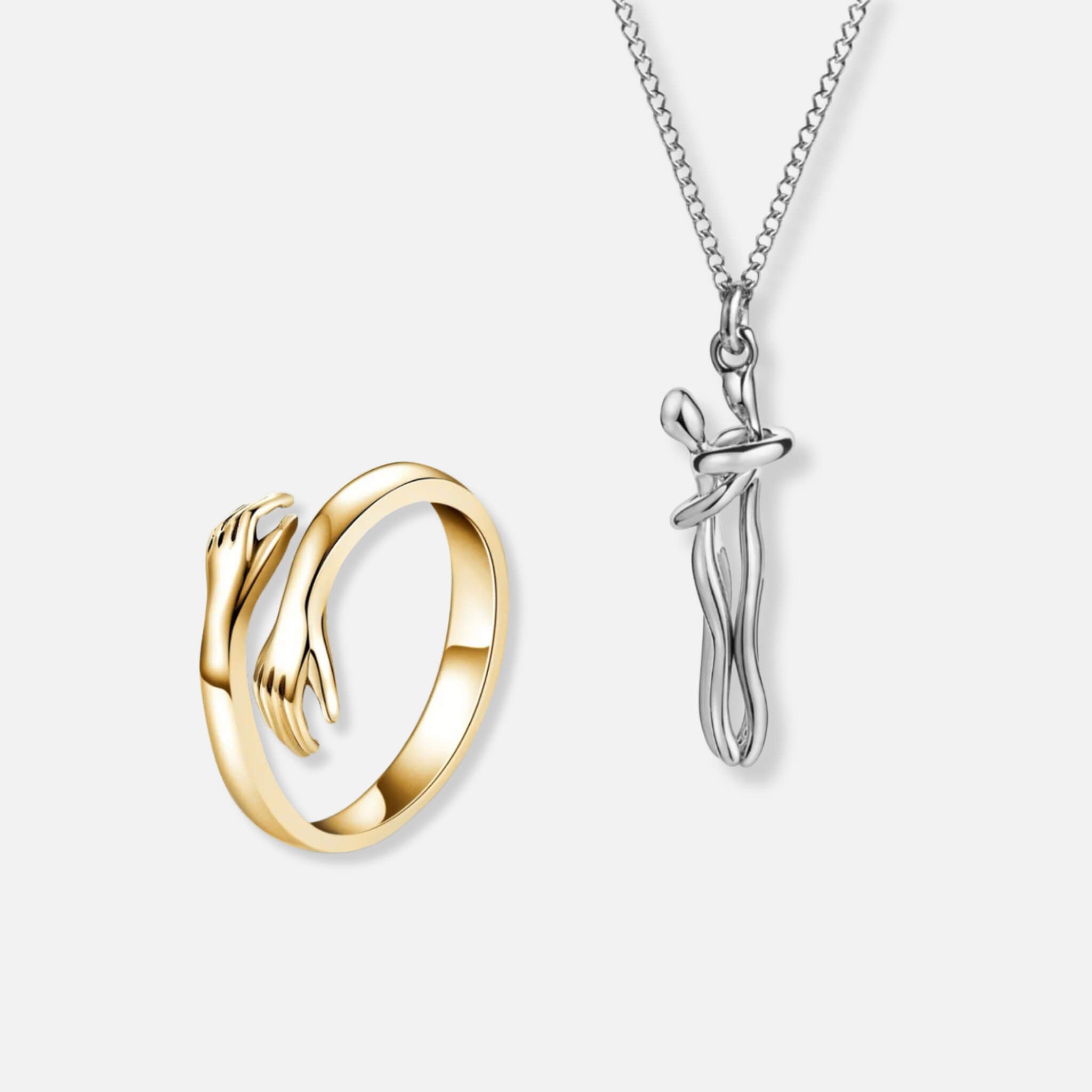 Hug Ring &amp; Hug Necklace