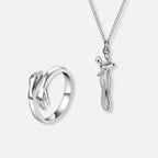 Hug Ring &amp; Hug Necklace