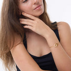 Personalized Heart Bracelet