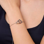 Personalized Heart Bracelet