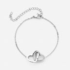 Personalized Heart Bracelet