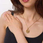 Personalisierte Tropfen-Halskette