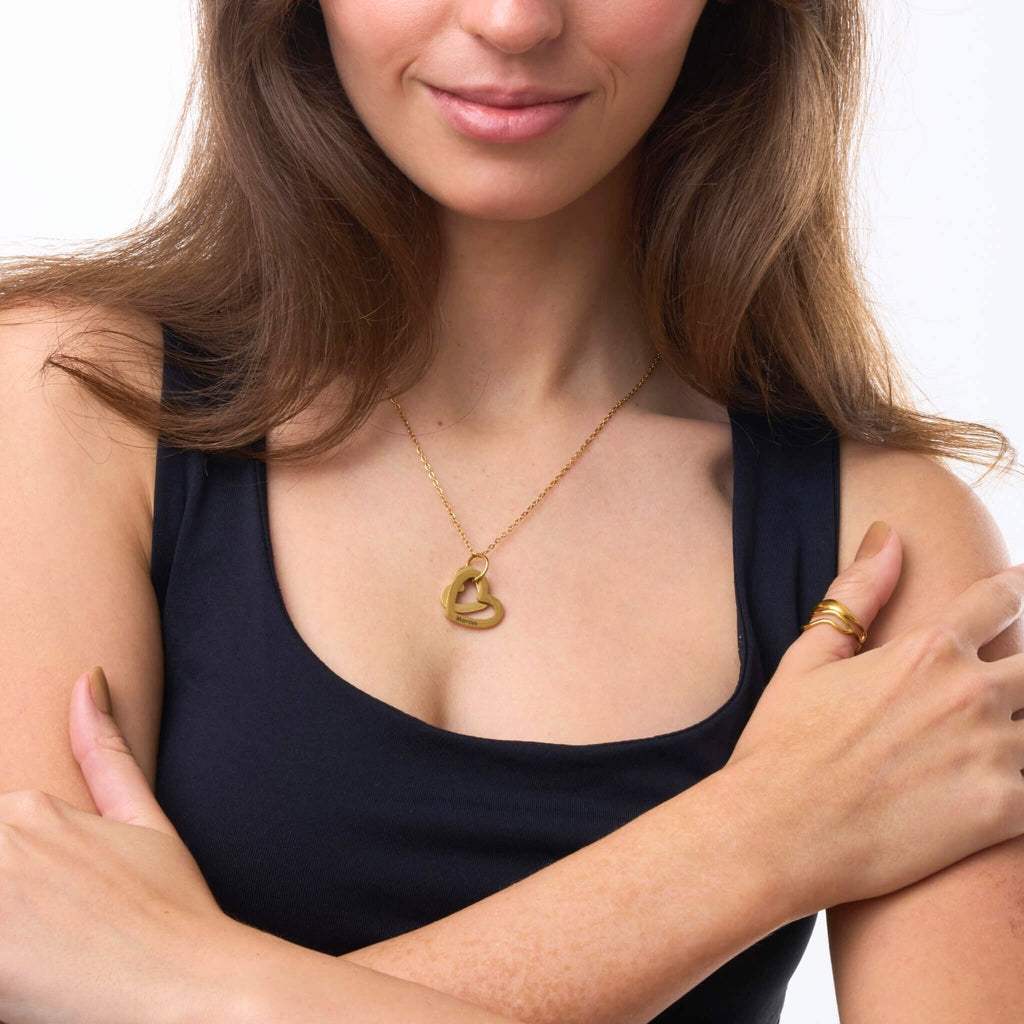 Personalisierte Herzhalskette