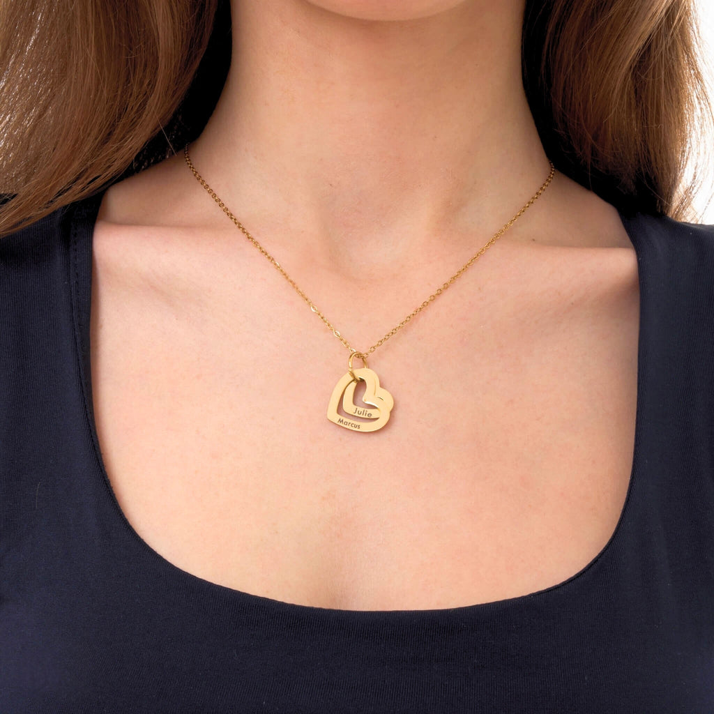 Personalisierte Herzhalskette