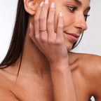 Perlen- & Kristall Ring